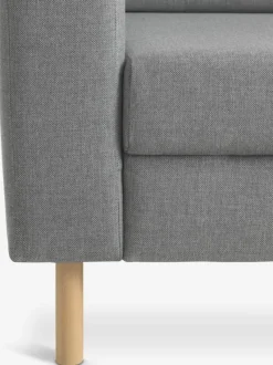 Sofa SVALBARD chaiselong lysegrå