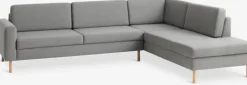Sofa SVALBARD open-end højre lysegrå