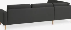 Sofa SVALBARD open-end venstre mørkegrå
