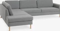 Sofa SVALBARD open-end venstre lysegrå
