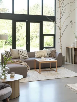 Sofa TERNDRUP chaiselong grå