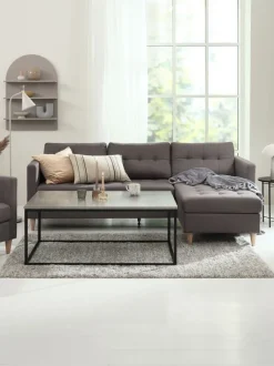 Sofabord DOKKEDAL 75x115 betonfarve