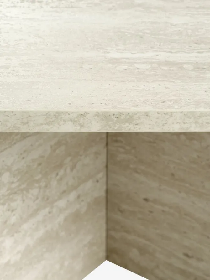 Sofabord GELSTED 60x60 marmorfarve