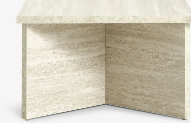 Sofabord GELSTED 60x60 marmorfarve