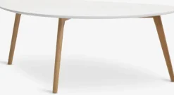 Sofabord LEJRE 60x120 hvid/eg