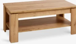 Sofabord LINTRUP 60x110 1 hylde eg naturfarve