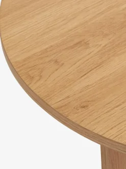 Sofabord LISBJERG 60x107 m/hylder eg naturfarve