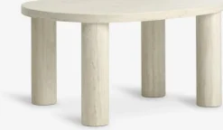 Sofabord LUNDEBORG 68x85 marmorfarve