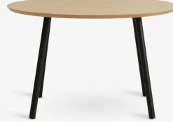 Sofabord NYBO Ø70 egefarve/sort