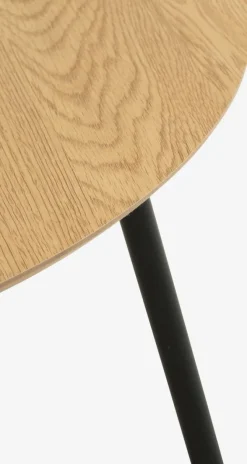 Sofabord NYBO Ø70 egefarve/sort