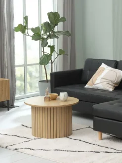 Sofabord SPODSBJERG Ø67 egefarve