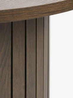 Sofabord SPODSBJERG Ø67 mørk egefarve