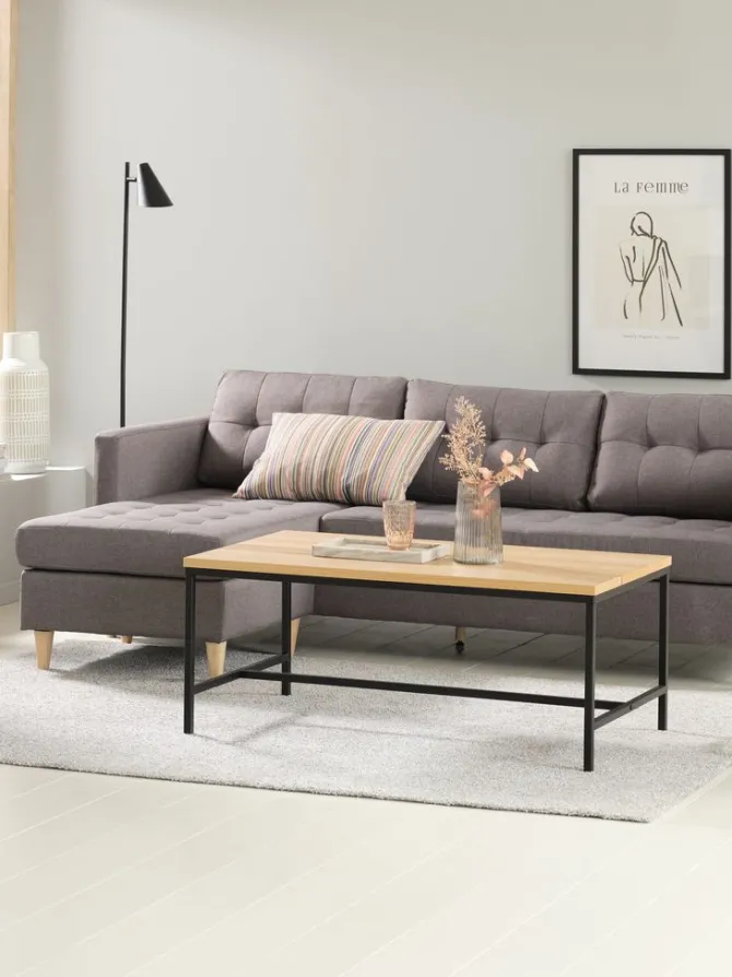 Sofabord TEBSTRUP 60x110 eg/sort