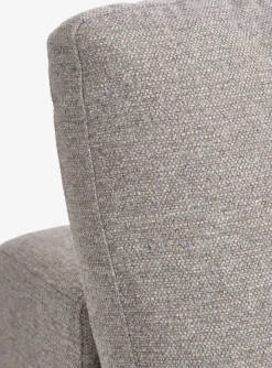 Sofamodul LUNDBY hjørne/ende sandfarvet stof