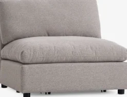 Sofamodul LUNDBY midter sandfarvet stof