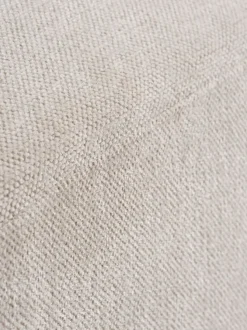 Sofamodul SKEJBY chaiselong/puf sandfarvet stof