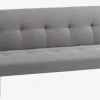 Sovesofa HOLSTED gråt stof