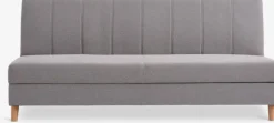 Sovesofa ILDVED beige stof/egefarve
