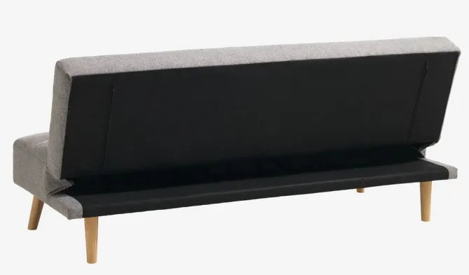 Sovesofa NEJEDE lysegråt stof