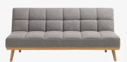 Sovesofa NEJEDE lysegråt stof