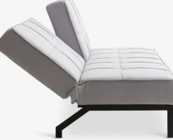 Sovesofa OREVAD lysegråt stof