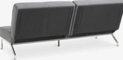 Sovesofa OREVAD mørkegråt stof