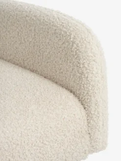 Sovesofa PARADIS råhvid teddy/egefarve