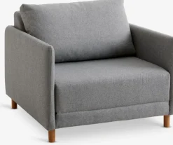 Sovestol NORODDEN lysegrå