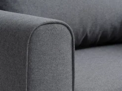 Sovestol SKILLEBEKK mørkegråt stof