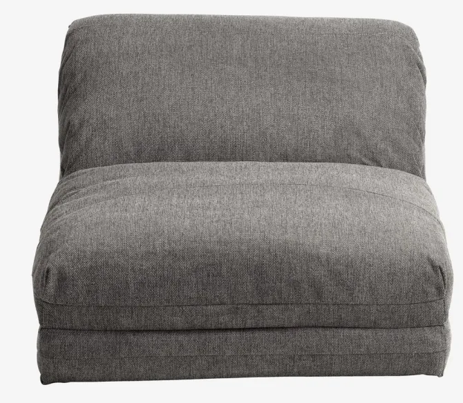 Sovestol VEGGER gråt stof