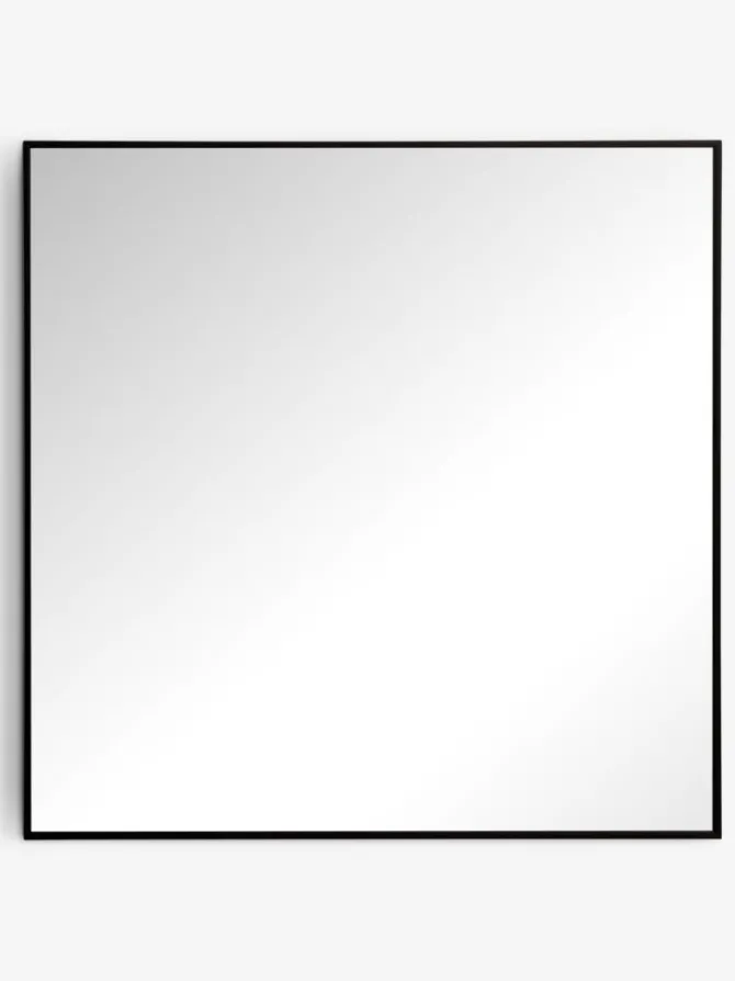 Spejl ILBJERG 60x60 sort