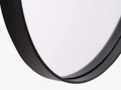 Spejl MARSTAL oval 40x100 sort