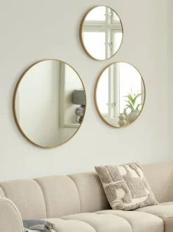 Spejl SANDAGER 3 stk/pk egefarve