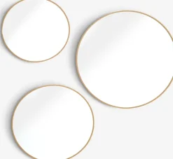 Spejl SANDAGER 3 stk/pk egefarve