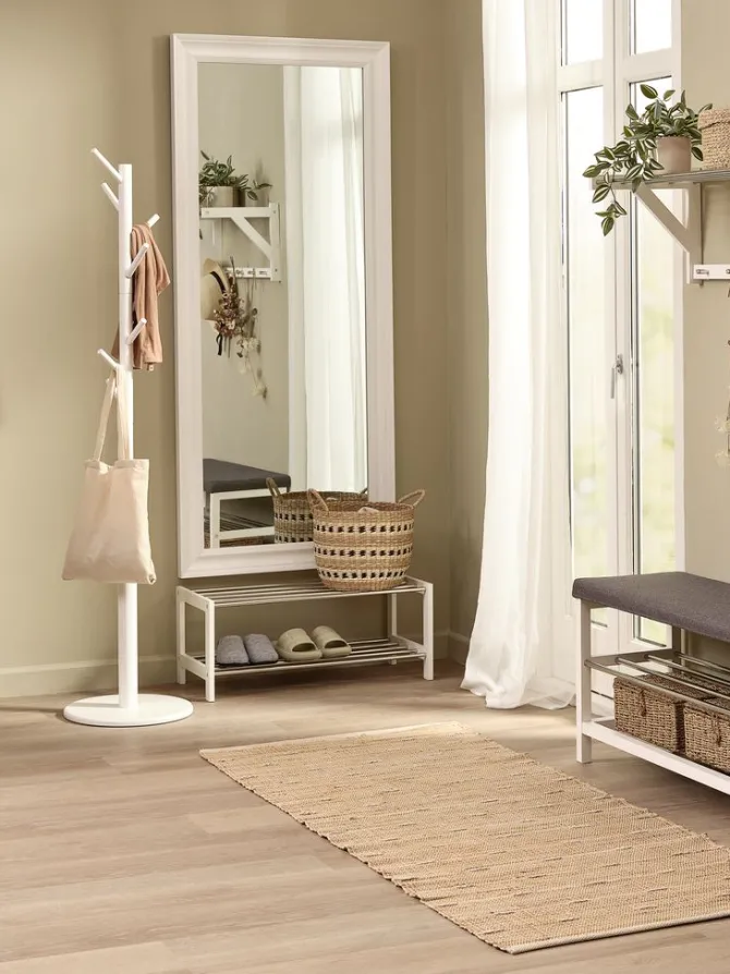 Spejl SKOTTERUP 78x180 hvid