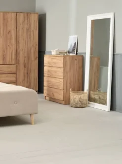 Spejl SKOTTERUP 78x180 hvid