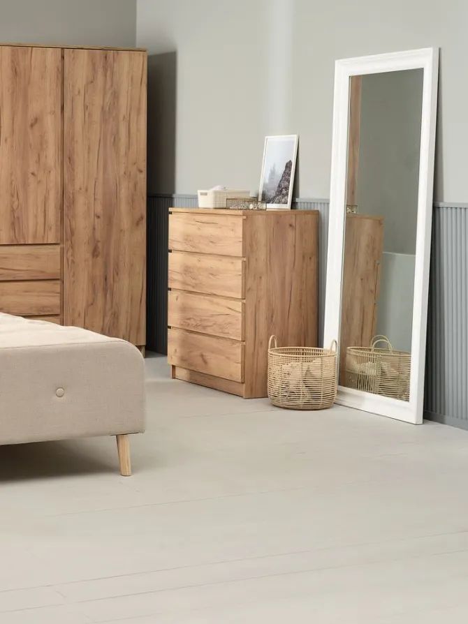 Spejl SKOTTERUP 78x180 hvid