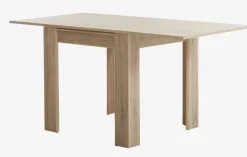 Spisebord HASLUND 80x80/160 eg