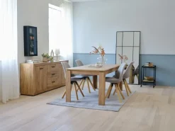 Spisebord LINTRUP 90x190/280 eg