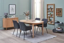 Spisebord MARSTRAND Ø110/110x200 eg