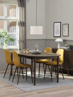 Spisebord MARSTRAND 100x200/280 mørk eg