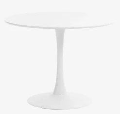 Spisebord RINGSTED Ø100 hvid