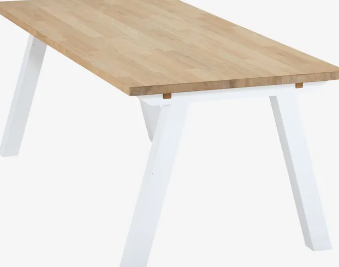 Spisebord SKAGEN 90x150 eg/hvid