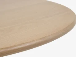 Spisebord SKIBET Ø120 lys eg