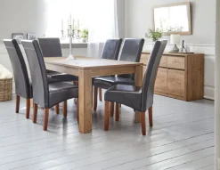 Spisebord VEDDE 90x160 vild eg farve