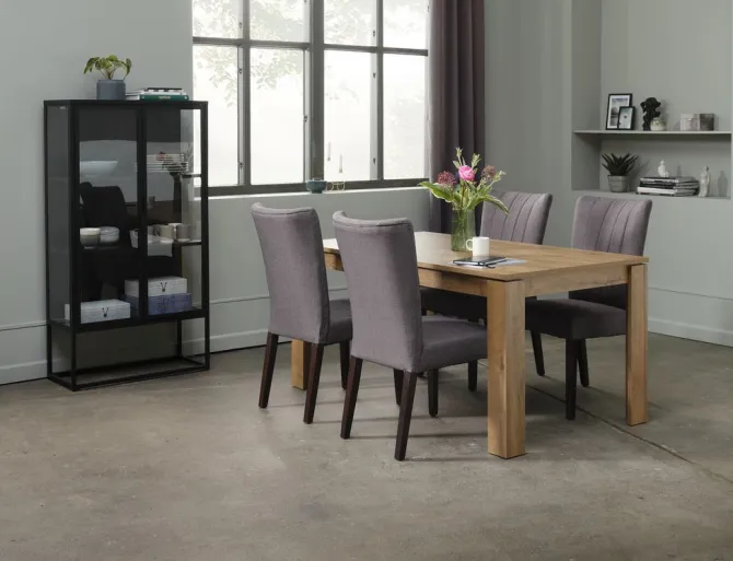 Spisebord VEDDE 90x160 vild eg farve