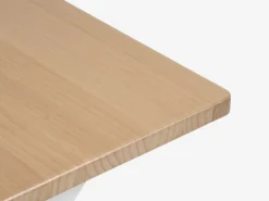 Spisebord VISLINGE 90x190 natur/hvid