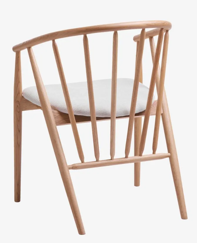 Spisebordsstol ARNBORG eg/råhvid