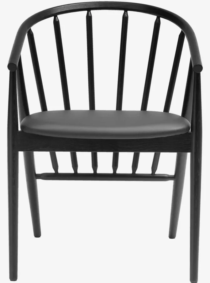 Spisebordsstol ARNBORG sort