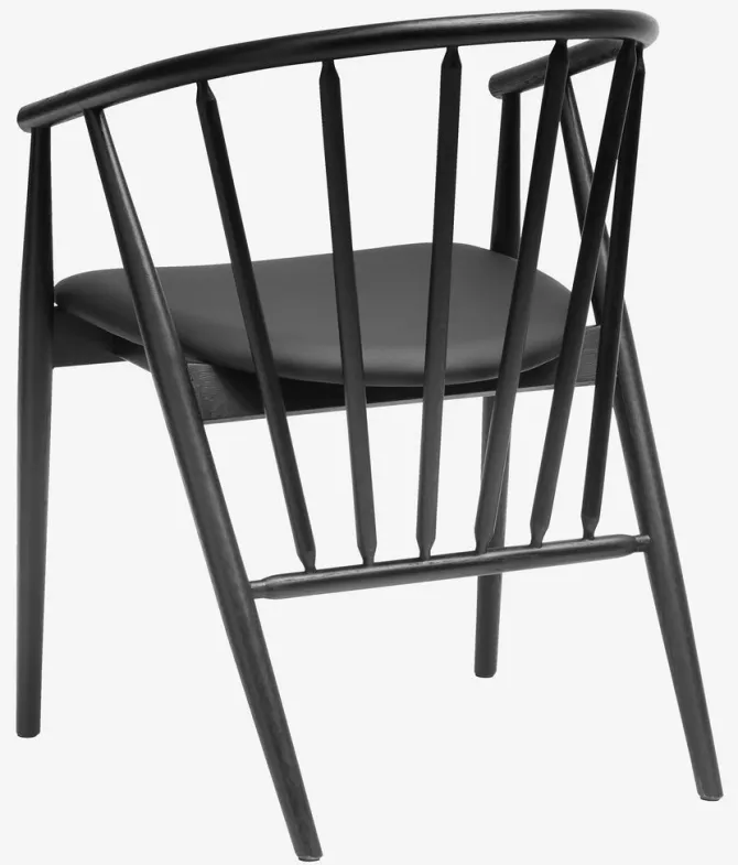 Spisebordsstol ARNBORG sort